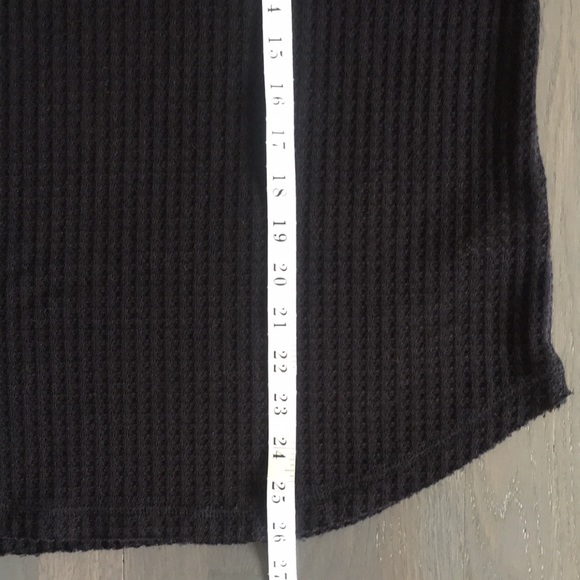 NWOT Kori Boho Waffle Knit Fabric Inset Balloon Sleeve Top, size Medium ❤️ - Picture 13 of 15